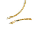 Jewelry Atelier Gold Chain Necklace Collection - 14K Solid Yellow Gold Filled Round Wheat/Palm Chain Necklaces for Women and Men with Different Sizes (2.5mm, or 3.2mm)