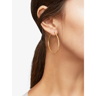 Women's Gold-tone Hoop Earrings, 3 Pairs