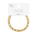 Time and Tru Goldtone Charm Chain Bracelet, 1 Piece