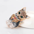 ZTTD Alloy Fashion Little Animal Cat Brooch Lapel Pin Ladies Clothing Pins Accessories Jewelry Gift