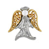 Angel with Pearl Religious Spiritual Jewelry Brooch Style Lapel Pin 1