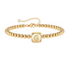 Tingn Gold Initial Bracelets for Women CZ Letter Bead Personalized Bracelets Jewelry Gifts