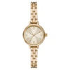 Time & Tru Women's Wrist Watch: Gold Tone Bracelet Watch (FMDOTT076)