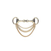 Time and Tru Goldtone Horse Bit Brooch, 1 Piece