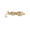 Time and Tru Goldtone Tiger Brooch, 1 Piece