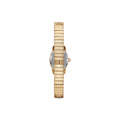 Time & Tru Women's Wristwatch: Gold Tone Oval Case, Easy Read Dial, Expansion Band (FMDOTT008)