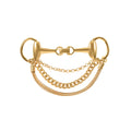 Time and Tru Goldtone Horse Bit Brooch, 1 Piece