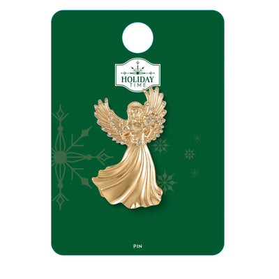 Holiday Time Angel Brooch, 1 Piece