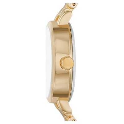 Time & Tru Women's Wrist Watch: Gold Tone Bracelet Watch (FMDOTT076)