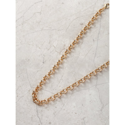 Time and Tru Goldtone Charm Chain Necklace, 1 Piece